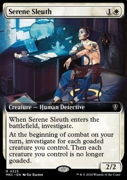 Serene Sleuth⁣ - Commander: Murders at Karlov Manor: Extras⁣ (Rare)⁣ [325]