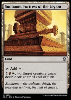 Sunhome, Fortress of the Legion⁣ - Commander: Murders at Karlov Manor⁣ (Uncommon)⁣ [298]