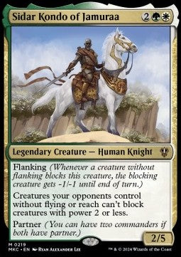 Sidar Kondo of Jamuraa⁣ - Commander: Murders at Karlov Manor⁣ (Mythic)⁣ [219]