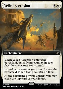 Veiled Ascension⁣ - Commander: Murders at Karlov Manor: Extras⁣ (Rare)⁣ [329]