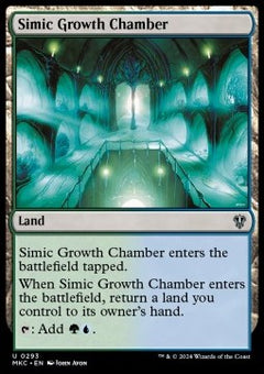 Simic Growth Chamber⁣ - Commander: Murders at Karlov Manor⁣ (Uncommon)⁣ [293]