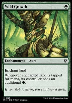 Wild Growth⁣ - Commander: Murders at Karlov Manor⁣ (Common)⁣ [195]