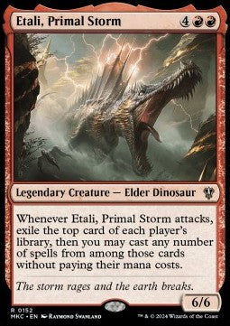 Etali, Primal Storm⁣ - Commander: Murders at Karlov Manor⁣ (Rare)⁣ [152]
