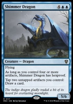 Shimmer Dragon⁣ - Commander: Murders at Karlov Manor⁣ (Rare)⁣ [117]