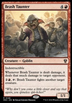 Brash Taunter⁣ - Commander: Murders at Karlov Manor⁣ (Rare)⁣ [148]