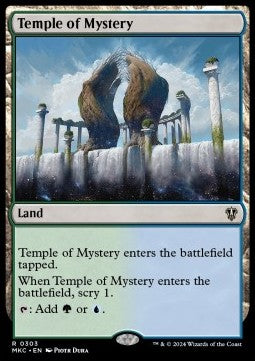Temple of Mystery⁣ - Commander: Murders at Karlov Manor⁣ (Rare)⁣ [303]