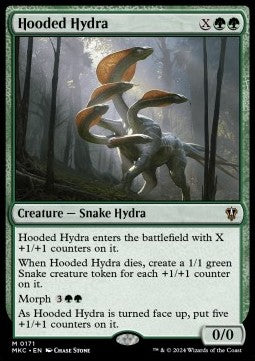 Hooded Hydra⁣ - Commander: Murders at Karlov Manor⁣ (Mythic)⁣ [171]