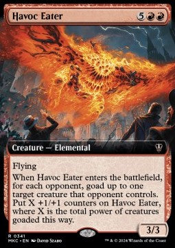 Havoc Eater⁣ - Commander: Murders at Karlov Manor: Extras⁣ (Rare)⁣ [341]