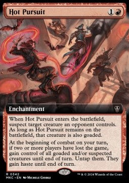 Hot Pursuit⁣ - Commander: Murders at Karlov Manor: Extras⁣ (Rare)⁣ [342]