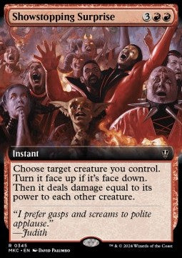 Showstopping Surprise⁣ - Commander: Murders at Karlov Manor: Extras⁣ (Rare)⁣ [345]