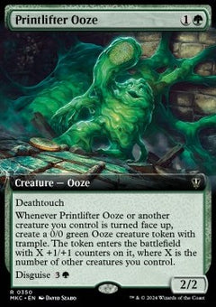 Printlifter Ooze⁣ - Commander: Murders at Karlov Manor: Extras⁣ (Rare)⁣ [350]