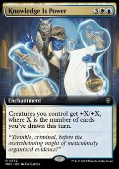 Knowledge Is Power⁣ - Commander: Murders at Karlov Manor: Extras⁣ (Rare)⁣ [352]