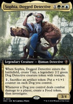 Sophia, Dogged Detective⁣ - Commander: Murders at Karlov Manor: Extras⁣ (Mythic)⁣ [319]