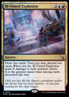 Ill-Timed Explosion⁣ - Murders at Karlov Manor⁣ (Rare)⁣ [207]
