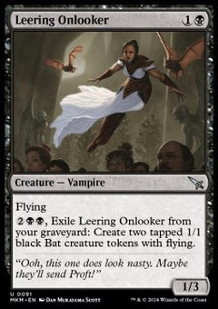 Leering Onlooker⁣ - Murders at Karlov Manor⁣ (Uncommon)⁣ [91]