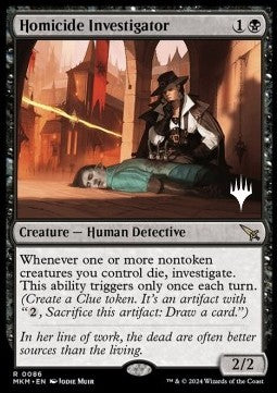 Homicide Investigator (V.2)⁣ - Murders at Karlov Manor: Promos⁣ (Rare)⁣ [86]