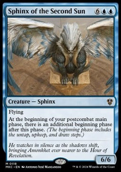 Sphinx of the Second Sun⁣ - Commander: Murders at Karlov Manor⁣ (Mythic)⁣ [118]
