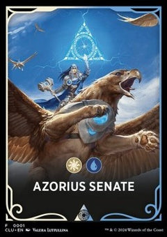 Ravnica: Clue Edition Front Card: Azorius Senate⁣ - Ravnica: Cluedo Edition⁣ (Tip Card)⁣ [F1]