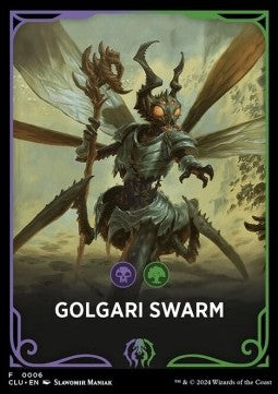 Ravnica: Clue Edition Front Card: Golgari Swarm⁣ - Ravnica: Cluedo Edition⁣ (Tip Card)⁣ [F6]