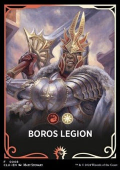 Ravnica: Clue Edition Front Card: Boros Legion⁣ - Ravnica: Cluedo Edition⁣ (Tip Card)⁣ [F8]