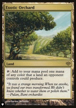 Exotic Orchard⁣ - Secret Lair Commander Deck: Raining Cats and Dogs⁣ (Rare)⁣ [142]