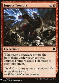 Impact Tremors⁣ - Secret Lair Commander Deck: Raining Cats and Dogs⁣ (Common)⁣ [140]