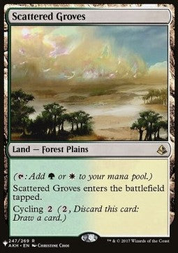Scattered Groves⁣ - Secret Lair Commander Deck: Raining Cats and Dogs⁣ (Rare)⁣ [247]