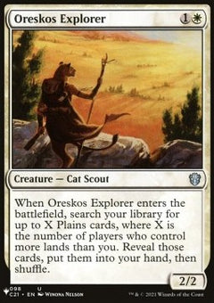 Oreskos Explorer⁣ - Secret Lair Commander Deck: Raining Cats and Dogs⁣ (Uncommon)⁣ [98]