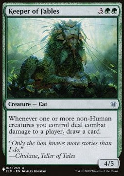 Keeper of Fables⁣ - Secret Lair Commander Deck: Raining Cats and Dogs⁣ (Uncommon)⁣ [163]