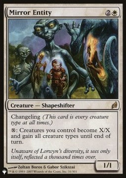Mirror Entity⁣ - Secret Lair Commander Deck: Raining Cats and Dogs⁣ (Rare)⁣ [31]