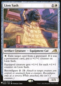 Lion Sash⁣ - Secret Lair Commander Deck: Raining Cats and Dogs⁣ (Rare)⁣ [26]