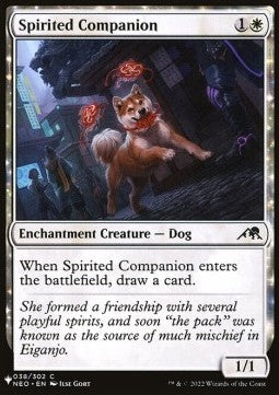 Spirited Companion⁣ - Secret Lair Commander Deck: Raining Cats and Dogs⁣ (Common)⁣ [38]