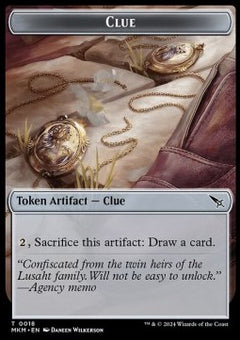 Clue Token // Art Card (V.5)⁣ - Murders at Karlov Manor: Tokens⁣ (Token)⁣ [T 18/45]