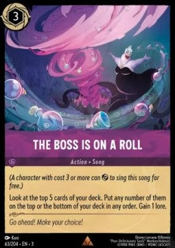The Boss Is On A Roll⁣ - Into the Inklands⁣ (Rare)⁣ [63]