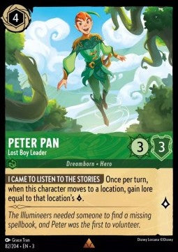 Peter Pan - Lost Boy Leader⁣ - Into the Inklands⁣ (Rare)⁣ [82]