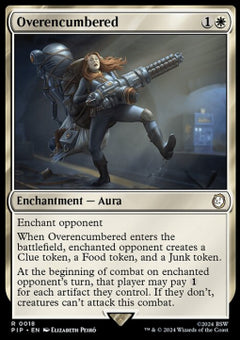 Overencumbered⁣ - Universes Beyond: Fallout⁣ (Rare)⁣ [18]