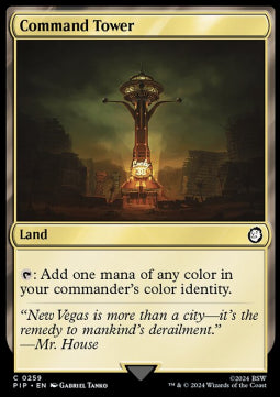 Command Tower⁣ - Universes Beyond: Fallout⁣ (Common)⁣ [259]