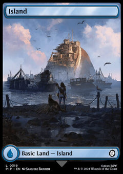 Island (V.1)⁣ - Universes Beyond: Fallout⁣ (Land)⁣ [319]