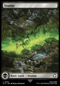Swamp (V.2)⁣ - Universes Beyond: Fallout⁣ (Land)⁣ [322]