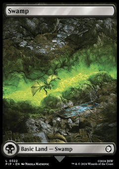 Swamp (V.2)⁣ - Universes Beyond: Fallout⁣ (Land)⁣ [322]