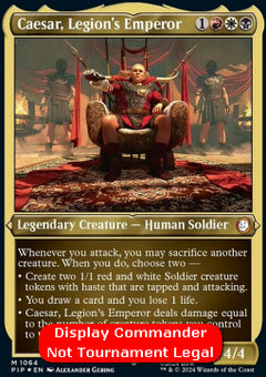Caesar, Legion's Emperor (V.1)⁣ - Universes Beyond: Fallout: Extras⁣ (Mythic)⁣ [1064]