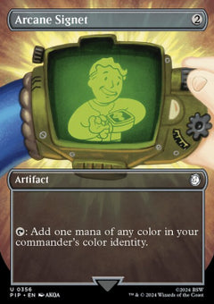 Arcane Signet (V.1)⁣ - Universes Beyond: Fallout: Extras⁣ (Uncommon)⁣ [356]