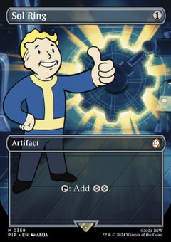 Sol Ring (V.1)⁣ - Universes Beyond: Fallout: Extras⁣ (Mythic)⁣ [359]