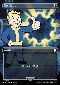 Sol Ring (V.1)⁣ - Universes Beyond: Fallout: Extras⁣ (Mythic)⁣ [359]
