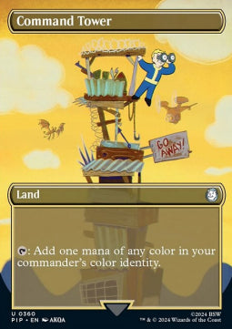 Command Tower (V.1)⁣ - Universes Beyond: Fallout: Extras⁣ (Uncommon)⁣ [360]