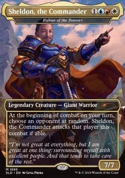 Ruhan of the Fomori⁣ - Secret Lair Drop Series: Sheldon's Spellbook⁣ (Mythic)⁣ [1695]