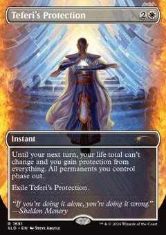 Teferi's Protection⁣ - Secret Lair Drop Series: Sheldon's Spellbook⁣ (Rare)⁣ [1691]
