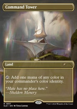 Command Tower⁣ - Secret Lair Drop Series: Sheldon's Spellbook⁣ (Rare)⁣ [1697]