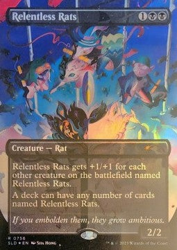 Relentless Rats⁣ - Secret Lair Drop Series⁣ (Rare)⁣ [756]