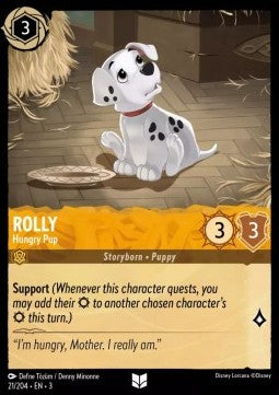 Rolly - Hungry Pup⁣ - Into the Inklands⁣ (Uncommon)⁣ [21]